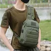 Miltitary Tactical Shoulder Bag Outdoor Army Airsoft Molle Backpack Fishing Hunting Camping Hiking Nylon Chest Sling Bag Packs Y0721