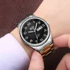 Relógio masculino relógios de aço completo de luxo moda relógio de relógio de quartzo Data impermeável masculino relógio relogio masculino relojes para hombre 210329