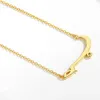 KALETINE Arabic Bff Friendship CZ Love 925 Sterling Silver Necklace Statement Pendant Collar Chain Women Jewelry Gift 210721