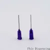 21G 1 Inch Tubing Length Precision Blunt S.S. Dispensing Tips 100pcs/pack