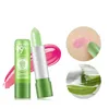 12pc / SET 3.5g Cambia colore Tinted Lip Balm Lipgloss Aloe Vera Rossetto Idratante Rossetti a lunga durata labbra all'ingrosso