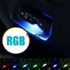 3 pezzi Tuning auto creativo RGB accessori per lampadine LED USB interni per auto atmosfera al neon luce ambientale accessori per parti interne