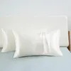 2st Silk Pudowcases Mulberry Pillow Case Queen Standard King for Hair and Skin Hypoallergenic Pillow Case