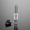 Néctar de vidro de 10 mm Conjunto de colecionamento fumando com aço inoxidável Junta Micro NC Keck Clip 10ml Silicone Container Hookah