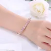 Crystal In Row Column Open Ajustable Size K Bracelet Jonc Women Maitresse Cuir De Piedras Dijes Para Bisut Dahu Rico Bangles Bangle