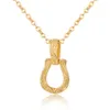 hängspopulärt samuformat hästsko halsband präglat koppar guldplatat8844492
