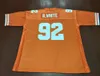 Chen37 Custom 남자 청소년 여성 빈티지 테네시 자원 봉사자 #92 Reggie White College Football Jersey Size S-5XL 또는 사용자 정의 이름 또는 번호 저지