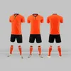 Custom 2021 Jersey de futebol define homens e mulheres adultos treinamento de esportes laranja personalizados camisa de futebol equipe uniforme 28