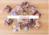 10pcs Pendants sublimation blank Peach skin cloth Suede Fabric key chains heat transfer