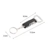 Portable Key Ring Bottle Opener Stainless Steel Corkscrew Knife Pulltap Double Hinged Beer Wine Bottle-Opener Kitchen Bar Tool SN3302