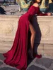 Casual jurken 2022-stijl v-neck herfst elegante dames feestjurk one-shoulder sexy lange mouwen grote swing
