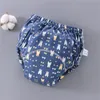 23 Colors Baby Diaper Cartoon Print Toddler Training Pants 6 Layers Changing Nappy Infant Washable Cloth Diaper Panties Reusable 369 K2