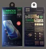 Protecteurs d'écran lumineux Film protecteur d'économiseur d'écran en cristal trempé brillant pour iPhone 13 12 etc modèle