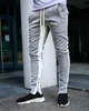 Casual broek mannen joggers leggings hiphop joggingbroek fitness sportkleding baan broek kant strepen gym jogging mode broek x0615