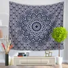 40Designs mandala tapestry vägg hängande väggmålning yoga mattor strand handduk picknick filt soffa cover party backdrop bröllop hem dekoration 590 v2