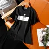 Donamol groot formaat 5XL korte mouwen T-shirt vrouwelijke zomer roos printen ronde hals katoen losse leisure top truien 210623
