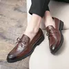 الذكور المتسكعون حذاء الانزلاق على أعلى جودة سهلة ارتداء الجلود الأزياء عارضة الشقق أحذية رجالي سيارة القيادة أحذية الرجال