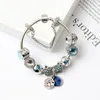 Bright Stars Opal Charm Strands Pan 925 Srebrna bransoletka DIY Creative Personality Star Jewelry Whole8920103