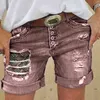 Jeans Women's High Waist Wear Shorts Stor Casual Summer Straight Fashion Pants Street 211129