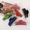 Big Claw Clips Matte Nonslip Large Clamps Fit Thin and Thick Hair Trendy Jaw Strong Hold