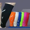 Ginocchiere a gomito 1 pcs manica del polpaccio a compressione per gli uomini di pallavolo da pallacanestro supportano la protezione delle gambe stinco di avvolgimento sportivo elastico