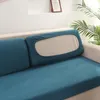 Chair Covers Universal Sofa Cover Elastic Slipcovers For Chaise Solid Color Corner 4 Seater Stretchable