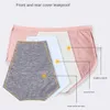 سراويل داخلية القطن الحيض سراويل الحيض زائد الحجم culottes menstruelles براجاس الحيض فام كولوتيس الحيض Y0823