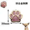 Çinko Alaşım Damla İşlenmiş Pençe Boş Pet Köpek ID Etiketleri Ayna Yüzey ile Toptan 5508 Q2