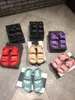 Sandálias Femininas Slides Femininas Chinelos Luxos Designers Sapatos Salto Alto Lady Paris Verão Praia Bombas Clássico Flor