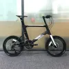 451 Wheel Double Disc Brake Carbon Fiber Small Wheeled Bike Bicycle 18/22 Speed Road Bicycle Bikes Multi Speed City Bicycles