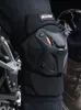 オートバイの装甲膝保護具Shin Guard Elbow Pad調節可能なベルトのモトクロス保護