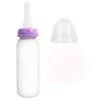 NXY Bebek Çocuk Bebekleri 3pcs Abdl Yetişkin Mor Yarı Baskılı Külot PVC Yeniden Kullanılabilir OneSize Ladies DDLG Besleme Şişesi Seti 221273025677