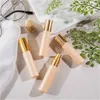 Mini 10ml Perfume Spray Bottle Aluminum Nozzle Shading Refillable Roll on Bead Bottles of Essential Oil Deodorant