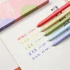 Stylos Gel 5 pièces/ensemble Morandi couleur rétro stylo 0.5mm recharges tige Kawaii peinture Graffiti étudiant fournitures scolaires bureau