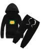 auf Stock 2-11 Jahre Kinderkleidung Sets Jungen Mädchen Kleidung Herbst Winter Muster Designer Sweater Anzug Kindermantel+Hosen