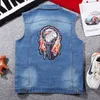 Gilets en Denim pour hommes, grande taille 8XL 7XL 6XL, veste en jean en coton sans manches, gilet d'extérieur de Cowboy, hauts bleu clair