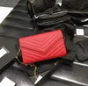 本革女性バッグ高品質オリジナルボックスメッセンジャーショルダーハンドバッグ財布クロスボディチェーンクラッチバッグ