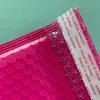 100pcs Bubble Mailers Wyściełane koperty Pearl Film Prezent Present Mail Comveope Bag for Book Magazine Lined Mailer Self Self