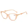 Солнцезащитные очки кошачьи глаза для чтения очки женщины элегантные жемчужные ноги Рецепт гиперипийные очки +1. 1,5 2. 2.5 3. 3,5 4.