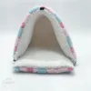 Removable Small Animals Pet Hanging Cages Hamster Squirrel Sugar Glider Cotton Comfortable Hammock Triangle Nest Pets Supplies