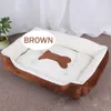 Питомные ручки PET Bed Bed Подушка для подушки кровати кровати коврики Домашние животные Диван Cat House Щенок Одиночество Одиночное одеяло для крупных средних маленьких собак Чихуахуа Бультеррьера Petsh