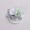 A961 Europe Baby Girls Floals Headband Kids Flowers Crown Photography Props Hair Band Artificial Flower Nylon Hairband Accessory