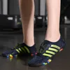 Men Water Shoes Summer Barefoot Five Fingers Shoes Beach Seaside Socks Slippers Swimming Aqua Shoes Fitness Sports Sneakers Grey Y0714