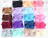 Hair accessories cute kids bow head warps 20colors infant gilr princess headband newborn turban candy colors nylon baby headbands