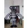 Costumes de mascotte de moustique noir Halloween Robe de fête de la fête de dessin animé Carnaval Noël Pâques Pâques publicitaires Costume de fête d'anniversaire