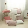 Faux Fur Throw Pillow Covers Geometric Plush Decorative Cushion Cover Nordic Home Decor Case For Sofa Couch Living Room Cushion/Decorative