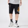 Chinese stijl shorts mannen zomers katoenen tijger borduurwerk comfortabele mannelijke shorts 210322