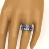 Cyrkon miedziane kobiety pierścień para kombinacja pierścienie