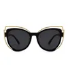 الفاخرة مصمم النساء النظارات الشمسية القط العين الأزياء مكافحة uv400 نظارات الشمس الراتنج عدسة كاملة الإطار JC8316