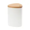 حاملي مسواك الأزياء اليابانية مسواك بسيطة يمكن أن صندوق الطعام المنزلية طاولة الطعام المحمولة غطاء خشبي خرطوشة مسواك البلاستيك